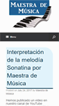Mobile Screenshot of maestrademusica.com
